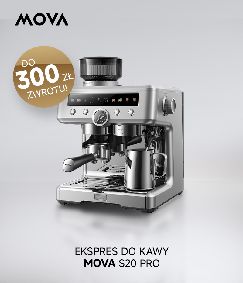 Ekspres do kawy MOVA S20 Pro Srebrny