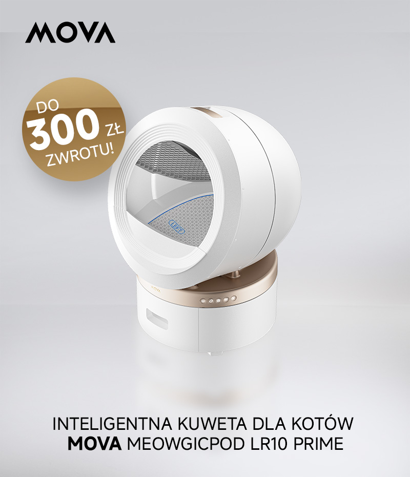 Inteligentna kuweta MOVA MeowgicPod LR10 Prime