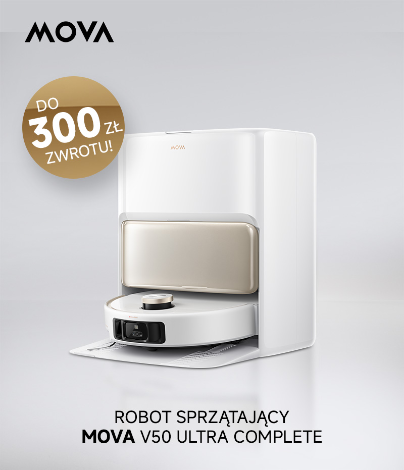 Robot sprzątający MOVA V50 Ultra Complete Biały